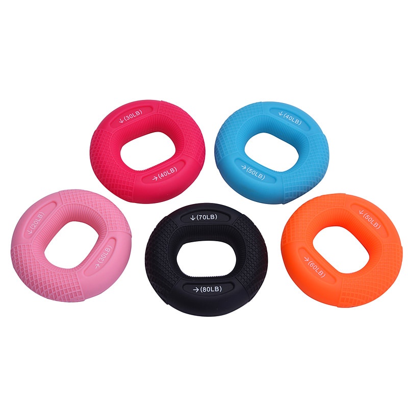 Vòng silicone tập cầm nắm tay và cơ tay có thể điều chỉnh