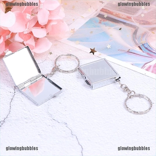 Gương gập mini bỏ túi có móc khóa