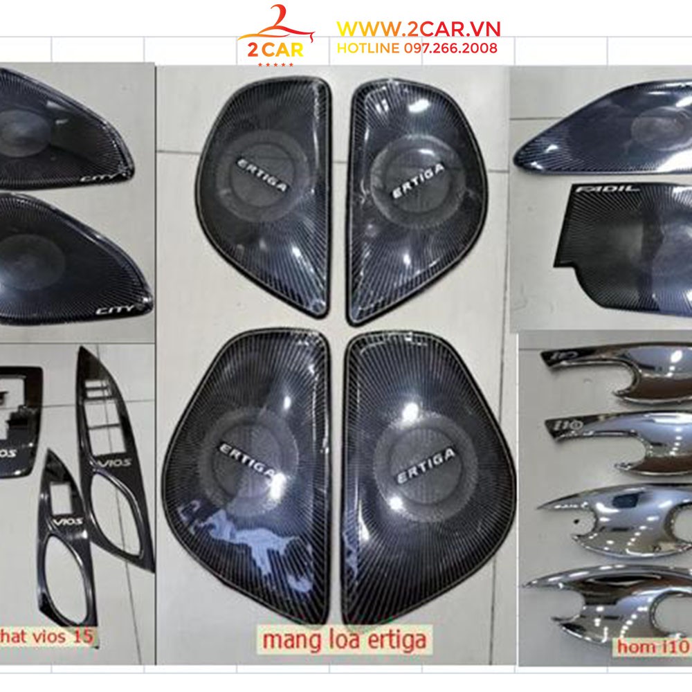 Ốp Tapli, màng loa Xe Suzuki ERTIGA, Hàng TiTan Cao Cấp