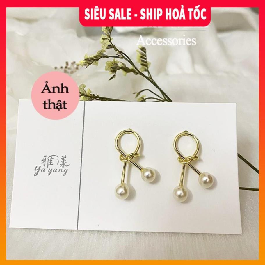 Có ảnh thật 🌸Tặng chốt khuyên🌸 Bông tai hình trái cherry| Khuyên tai nữ đẹp 2021 - Trang sức Wink Accessories L1L05