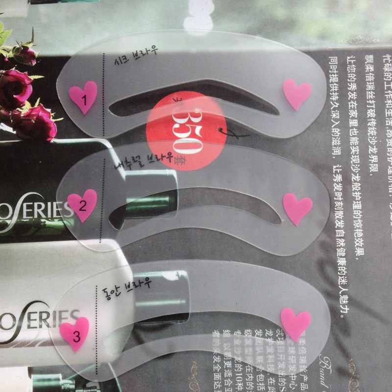 [Hàng mới về] Bộ khuôn kẻ lông mày tạo kiểu trang điểm mới DIY | BigBuy360 - bigbuy360.vn