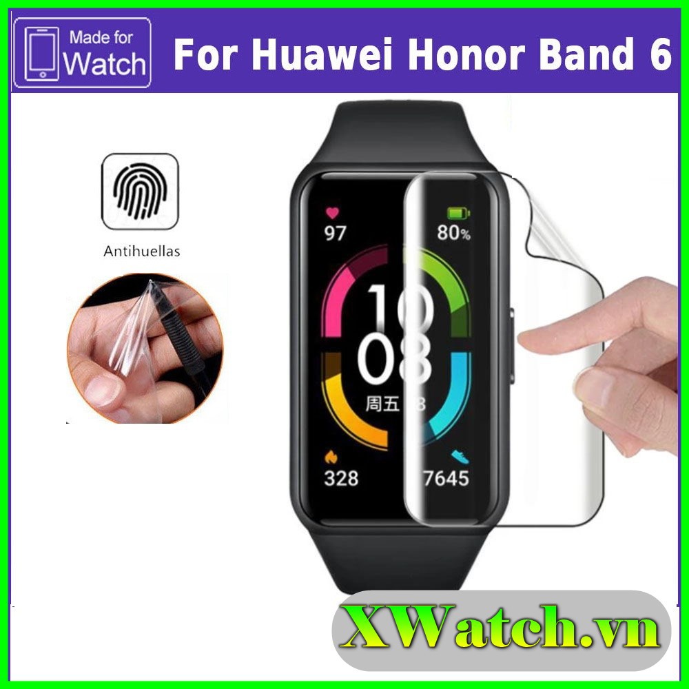 Dán màn hình PPF Huawei Band 6 / Honor Band 6 chống trầy xước