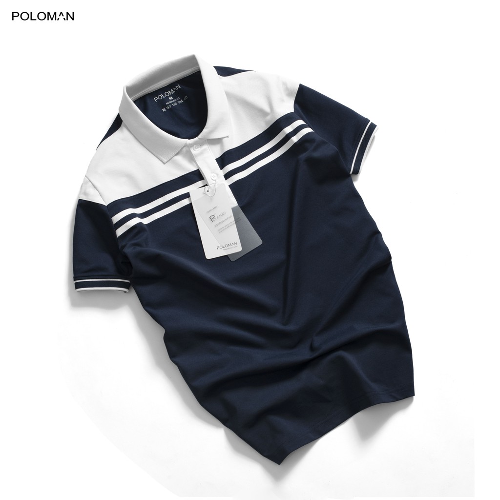 Áo Polo nam cổ bẻ DON vải cá sấu Cotton xuất xịn,chuẩn form,sang trọng-lịch lãm - POLOMAN | BigBuy360 - bigbuy360.vn