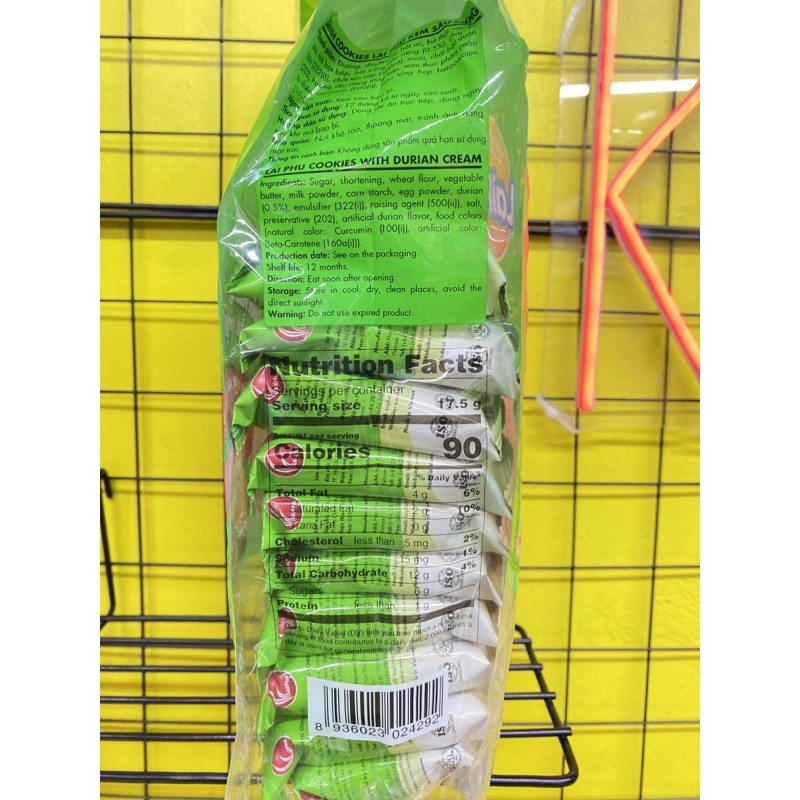 Bánh nướng sầu riêng Lai Phú
