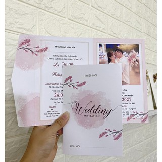 50 thiệp cưới in ảnh siêu xinh