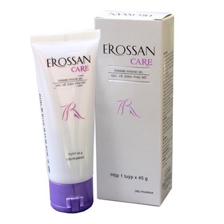 Gel vệ sinh phụ nữ EROSSAN CARE ngăn ngừa viêm nhiễm nấm ngứa, viêm âm_đạo viêm ngoài tử_cung, khí hư, huyết trắng.
