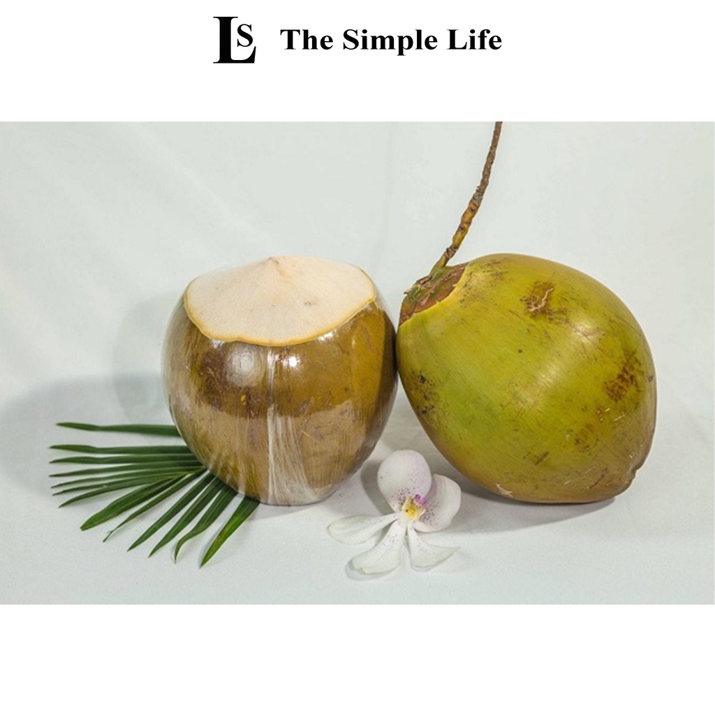 Dừa tươi gọt sẵn, nước dừa tươi ngon giá rẻ, ngọt nước tươi mát, giải tỏa cơn khát mùa hè, đem lại cảm giác sảng khoái