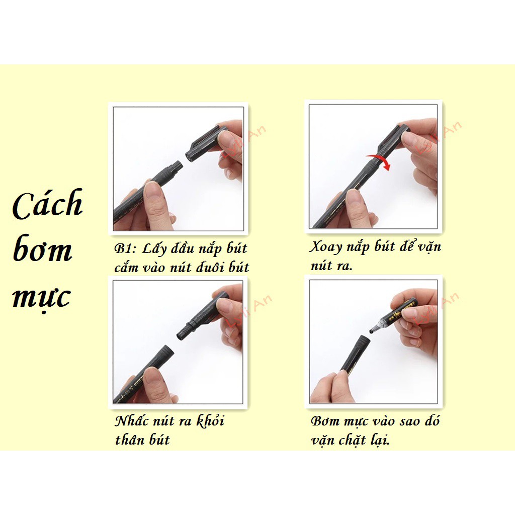 Combo vở luyện bộ thủ kèm bút mực + 2 quyển ô chữ Điền không bìa