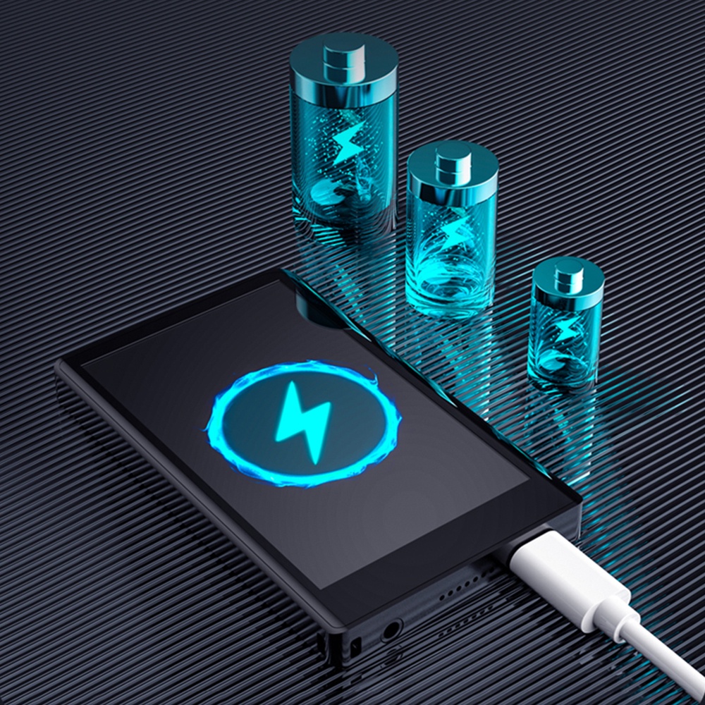 Máy nghe nhạc MP3 MP4 RUIZU Falaeal H9 Bluetooth màn hình cảm ứng 3.8&quot; hỗ trợ thẻ TF và FM