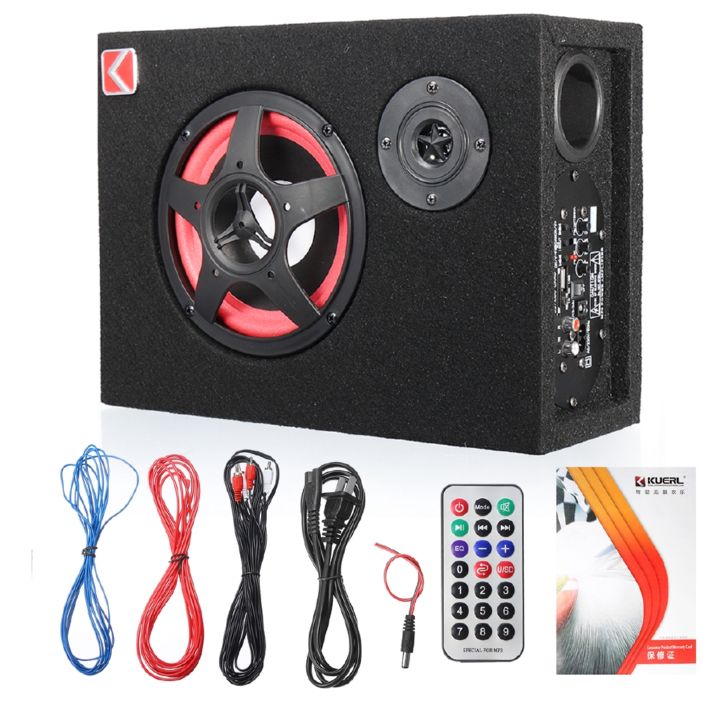 Loa subwoofer Kích Hoạt 6 Inch 350w Chuyên Dụng Cho Xe Hơi