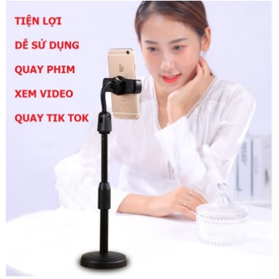 Giá Đỡ Điện Thoại Để Bàn Kẹp Điện Thoại Học online ,Livestream Xem Video Xoay 360 Độ