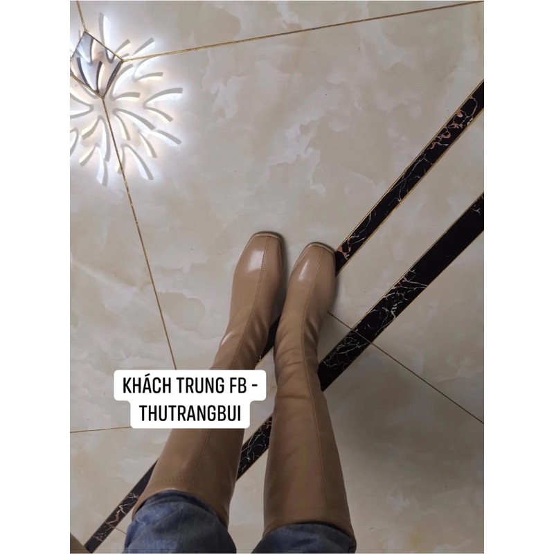 Boot da mềm 3màu hottrend