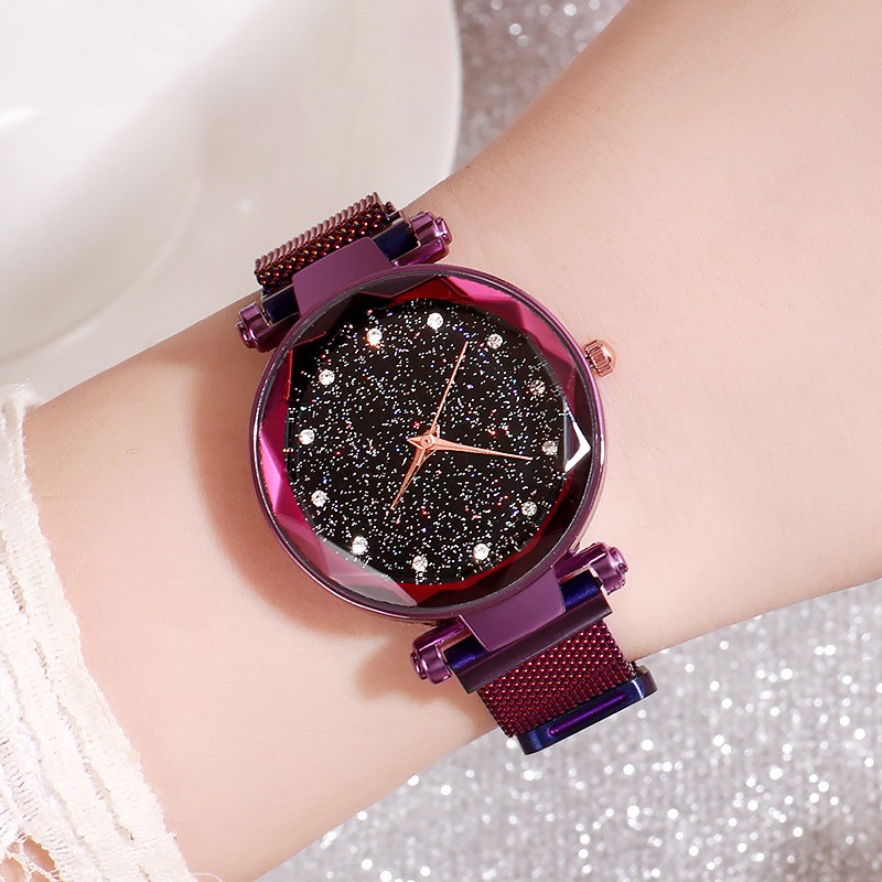 Đồng hồ thời trang nữ DIO full viền dây lưới nam châm - MS33 | BigBuy360 - bigbuy360.vn