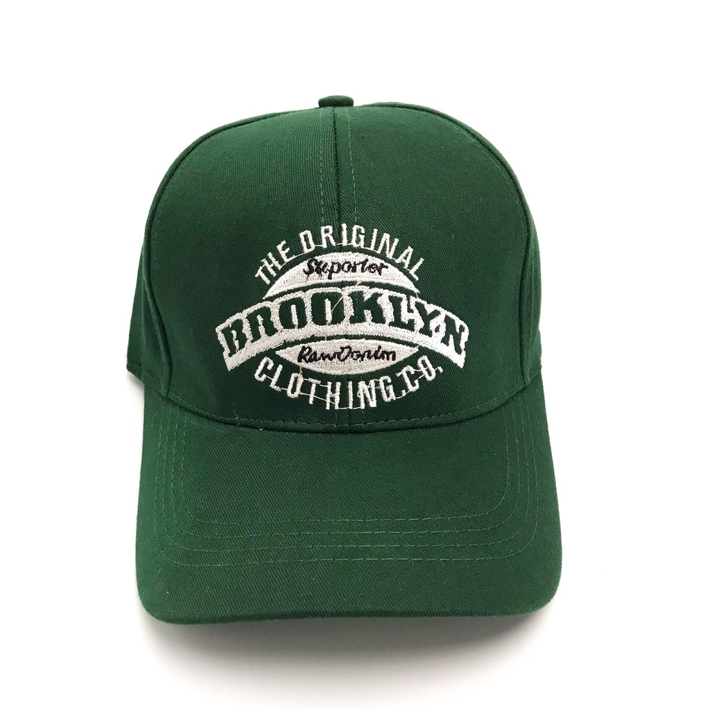 Mũ lưỡi trai Unisex  Nón kết Ulzzang thêu BROOKLYN chất kaki cao cấp nam nữ Molly Fashion – NK023