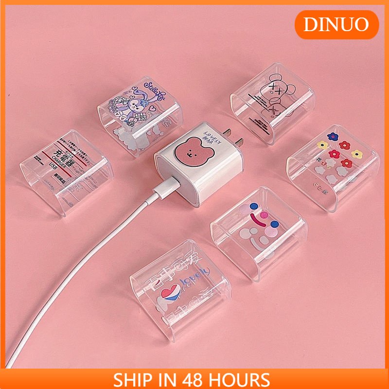 Vỏ trong suốt bảo vệ đầu sạc nhanh 18w / 20w cho Iphone 11Pro 12