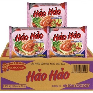 Combo nhu yếu phẩm 10 gói mì hảo hảo, 1 chai nước tương hàng Việt, 10 gói mì 3 miền