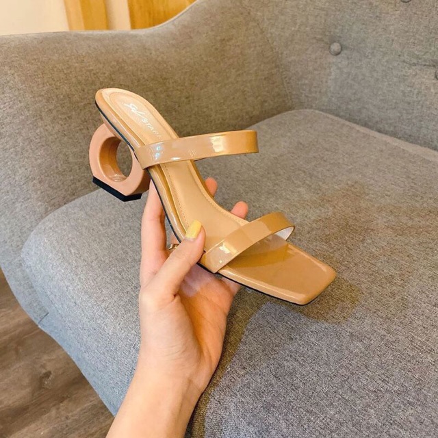 GUỐC 2 QUAI GÓT LỖ TRÒN