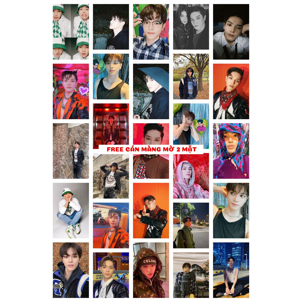 Lomo card 54 ảnh thành viên NCT 127 - TAEYONG IG 0911