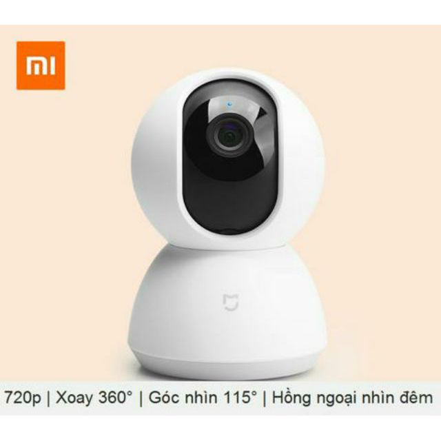 Camera Xiaomi Mihome Security xoay 360 720P