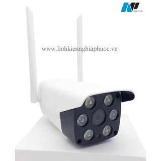 Camera quan sát V7X Wifi Ngoài trời 6 Led trợ sáng