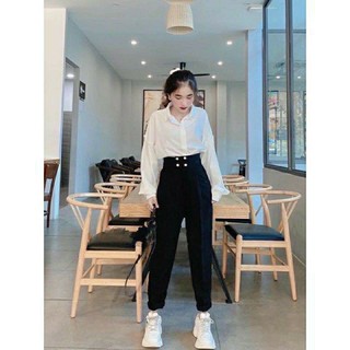 QUẦN BAGGY 4 CÚC BẤM 204