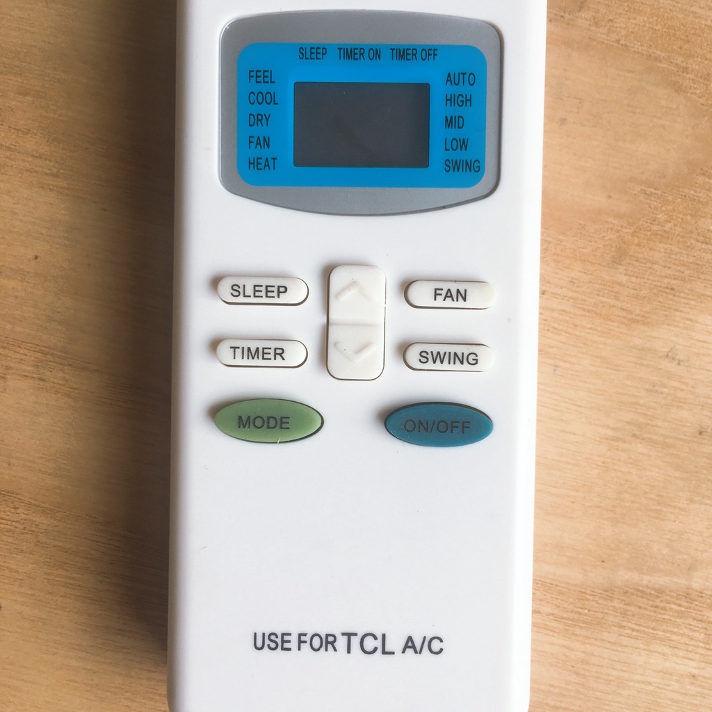 Remote máy lạnh TCL [TẶNG KÈM PIN] Khiển remote điều hoà máy lạnh TCL