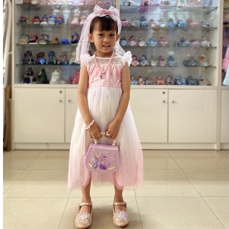 Cài tóc công chúa Elsa cho bé gái xinh xắn dễ thương