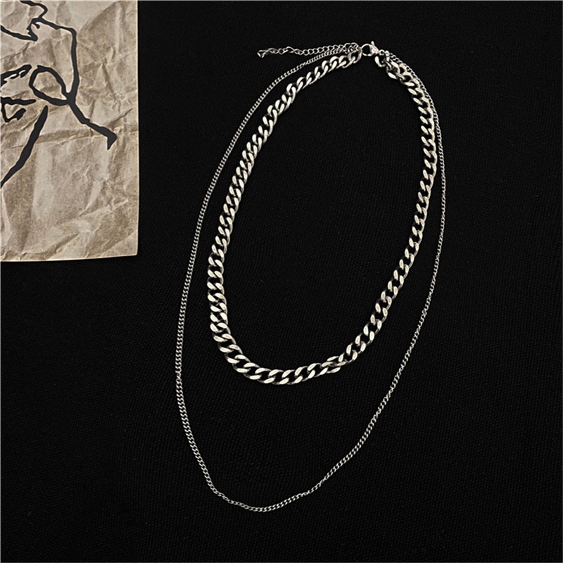 Vòng Cổ Choker Hai Lớp Thời Trang Cá Tính Dành Cho Nữ