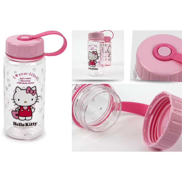 Bình Nước Bằng Nhựa Lock&Lock Hello Kitty Bag LKT612B (400ml)