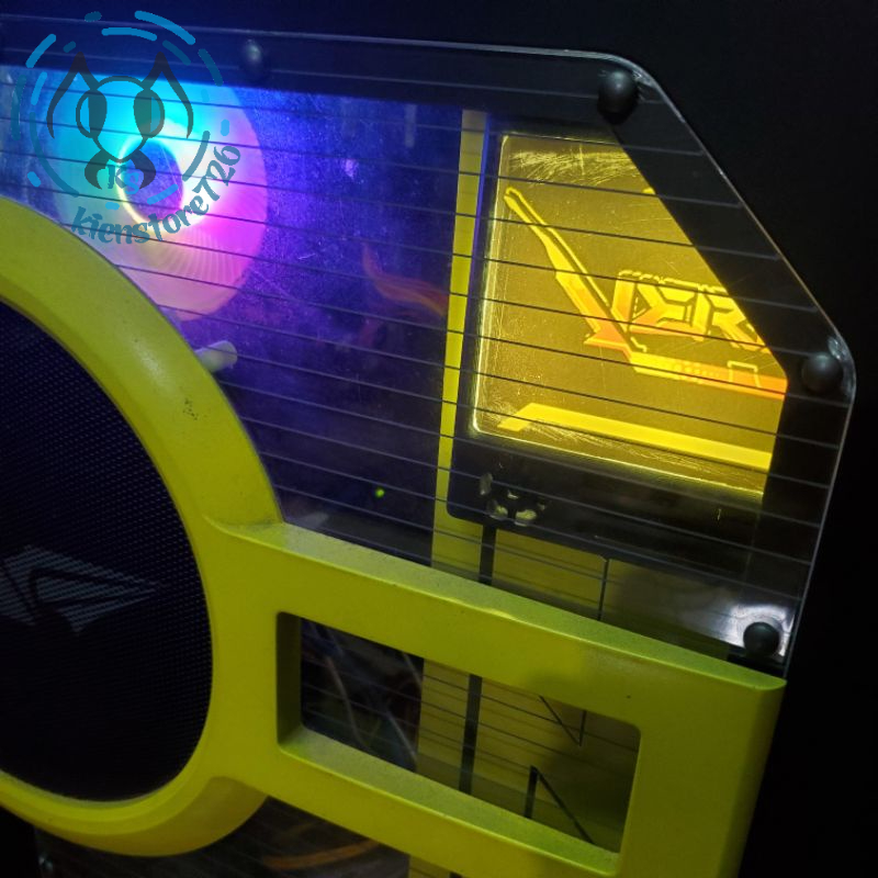 Vỏ case máy tính Megatron T5 style Cyberpunk 2nd .kienstore726
