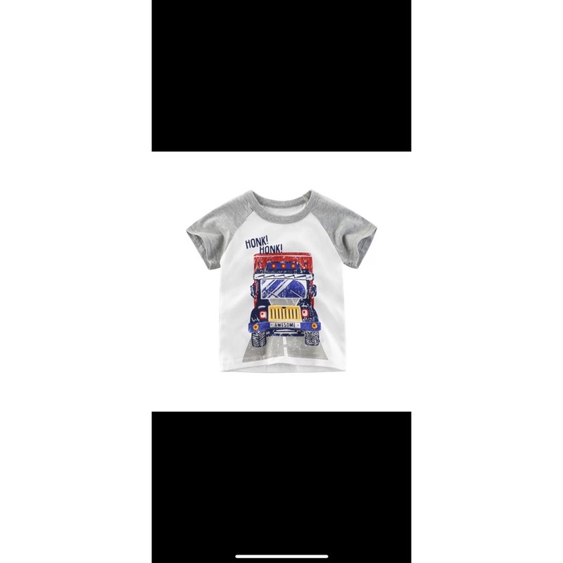 Áo phông cotton cộc tay Quảng Châu cho bé 10-25kg (sz 90-130)(Bảng màu 5)