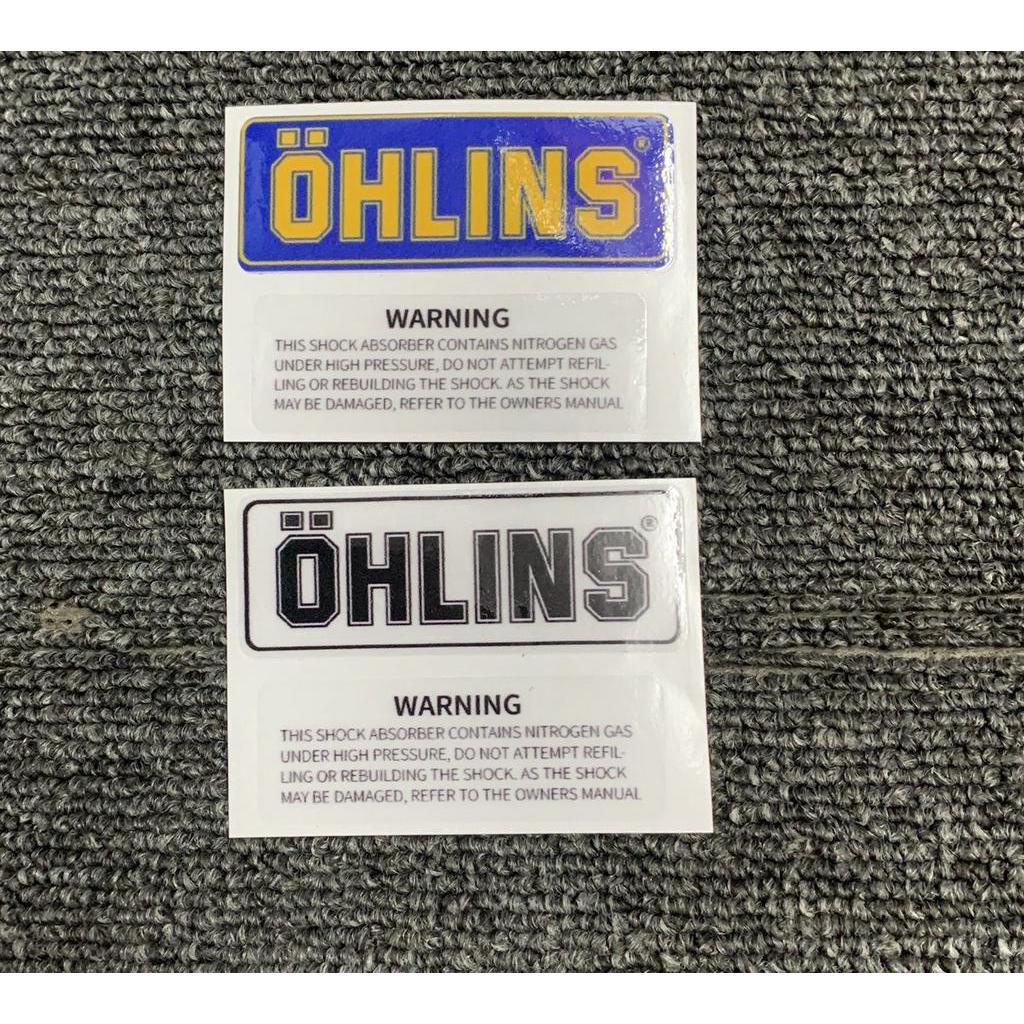 [Mã LIFEAUMAY giảm 10% tối đa 30k đơn 150k] Tem dán Phuộc Ohlins