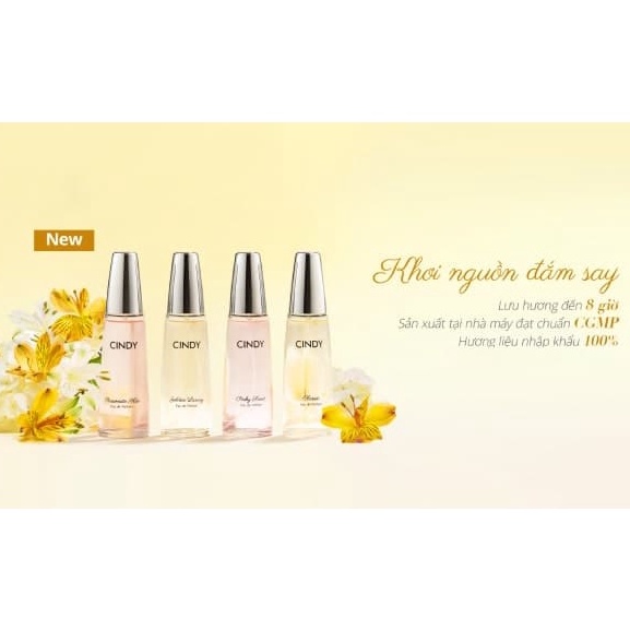 Nước Hoa Nữ Cindy Golden Luxury 50ml