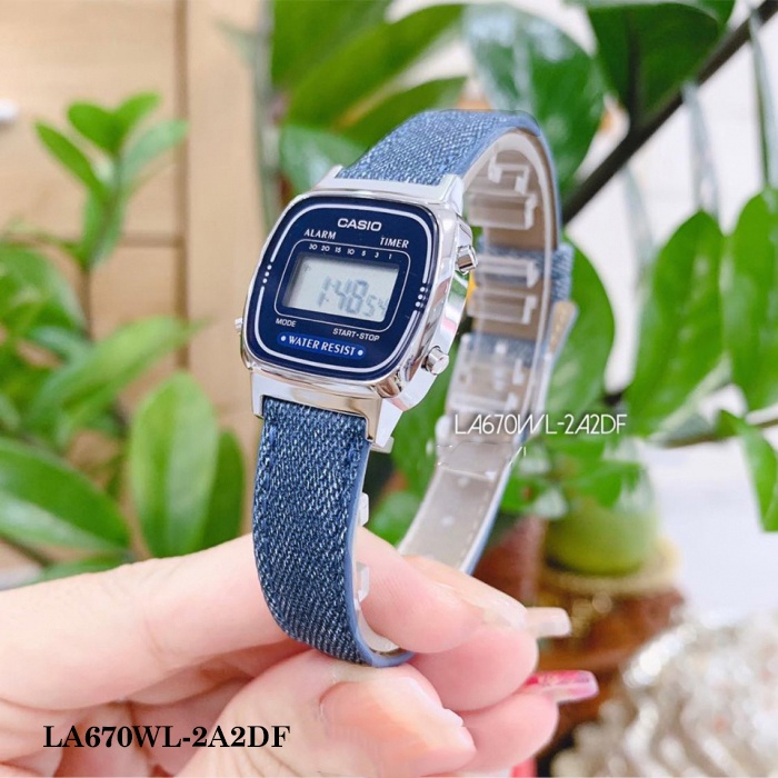 Đồng hồ nữ dây kim loại chính hãng Casio Anh Khuê LA680, LA670 Series siêu chất