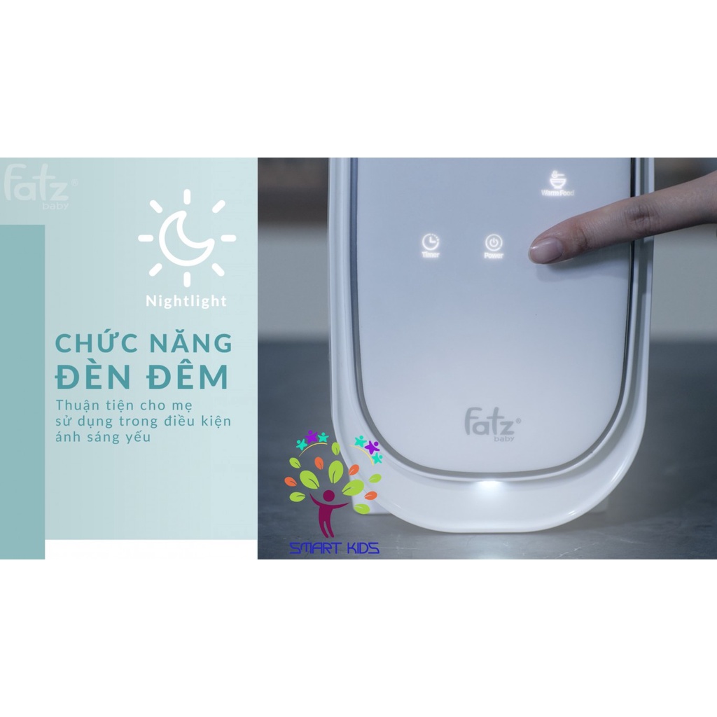 MÁY HÂM SỮA TIỆT TRÙNG ĐIỆN TỬ 2 BÌNH - DUO 6 - FATZ BABY FB3090CY