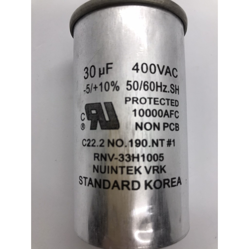 Tụ điều hòa 400vac, từ 25uf đến 80uf T3040