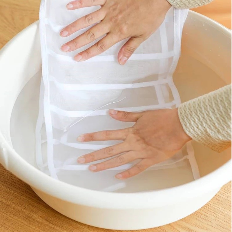 [Mới] Hộp Đựng Đồ Lót Jean / Túi Lưới Phân Loại Có Thể Gấp Lại / Hộp Đựng Quần Áo
