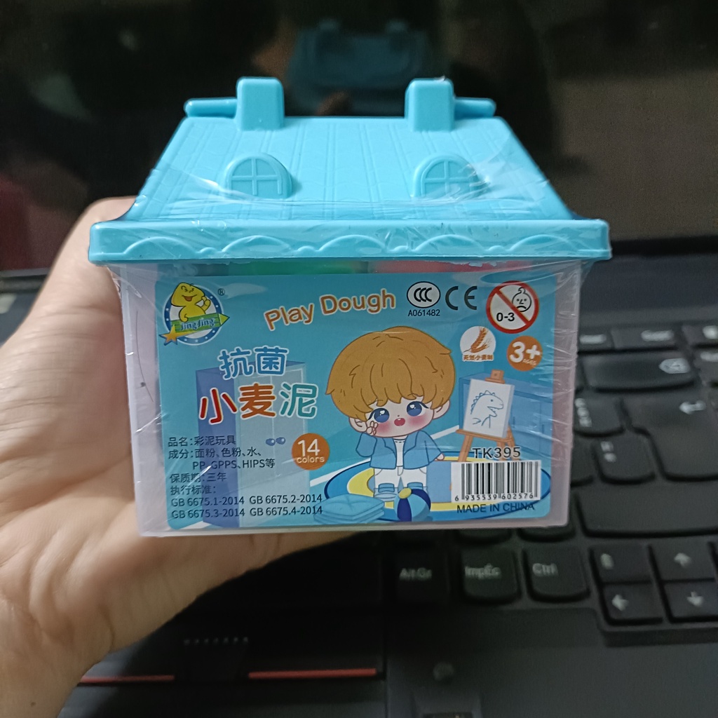 Đất Nặn An Toàn Cho Bé Học Tập Hình ngôi nhà Siêu Ngộ Nghĩnh