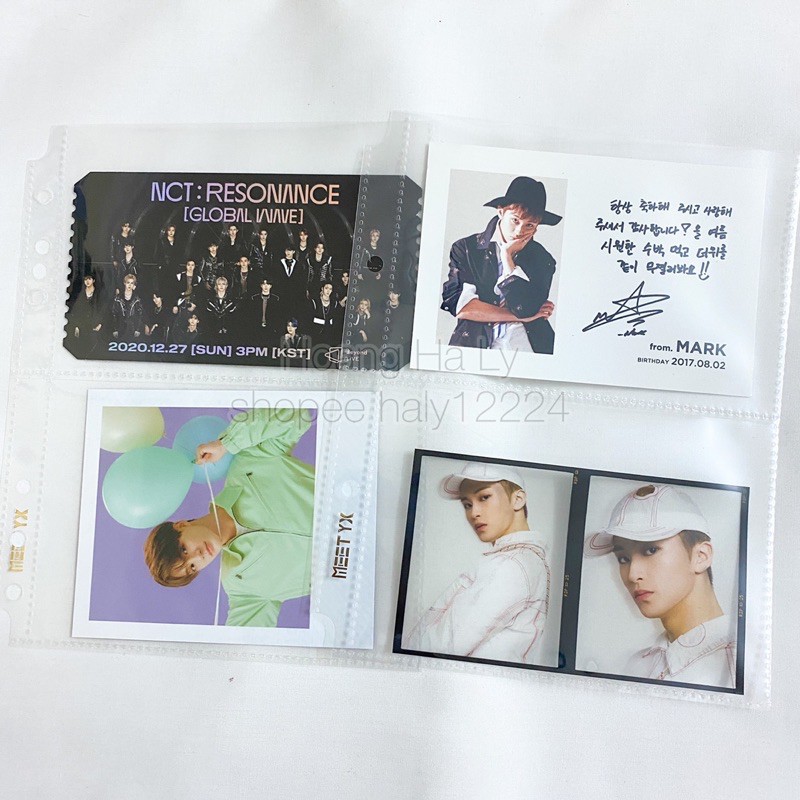 SHEET MEET ĐỰNG CARD/BÀI 2 Ô SIZE A5