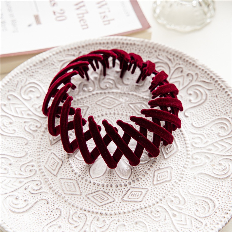 Đồ Cột Tóc Đuôi Ngựa Bằng Nhung Đính Bóng Lông