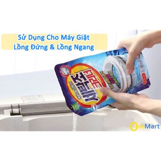 Combo 10 gói Tẩy lồng máy giặt Hàn quốc