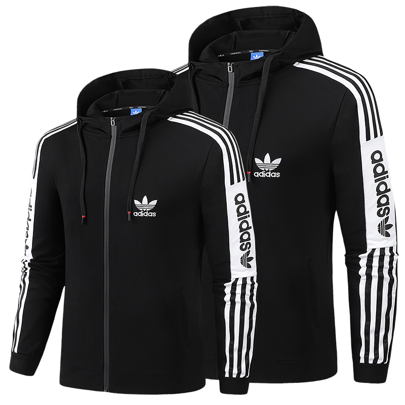 Áo Khoác Adidas Dáng Rộng Có Mũ Trùm Cá Tính Dành Cho Nam Và Nữ