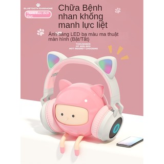 Tai nghe không dây bluetooth thời trang tai mèo