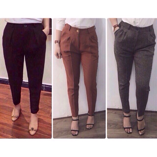Quần tây baggy công sở loại dài QT679