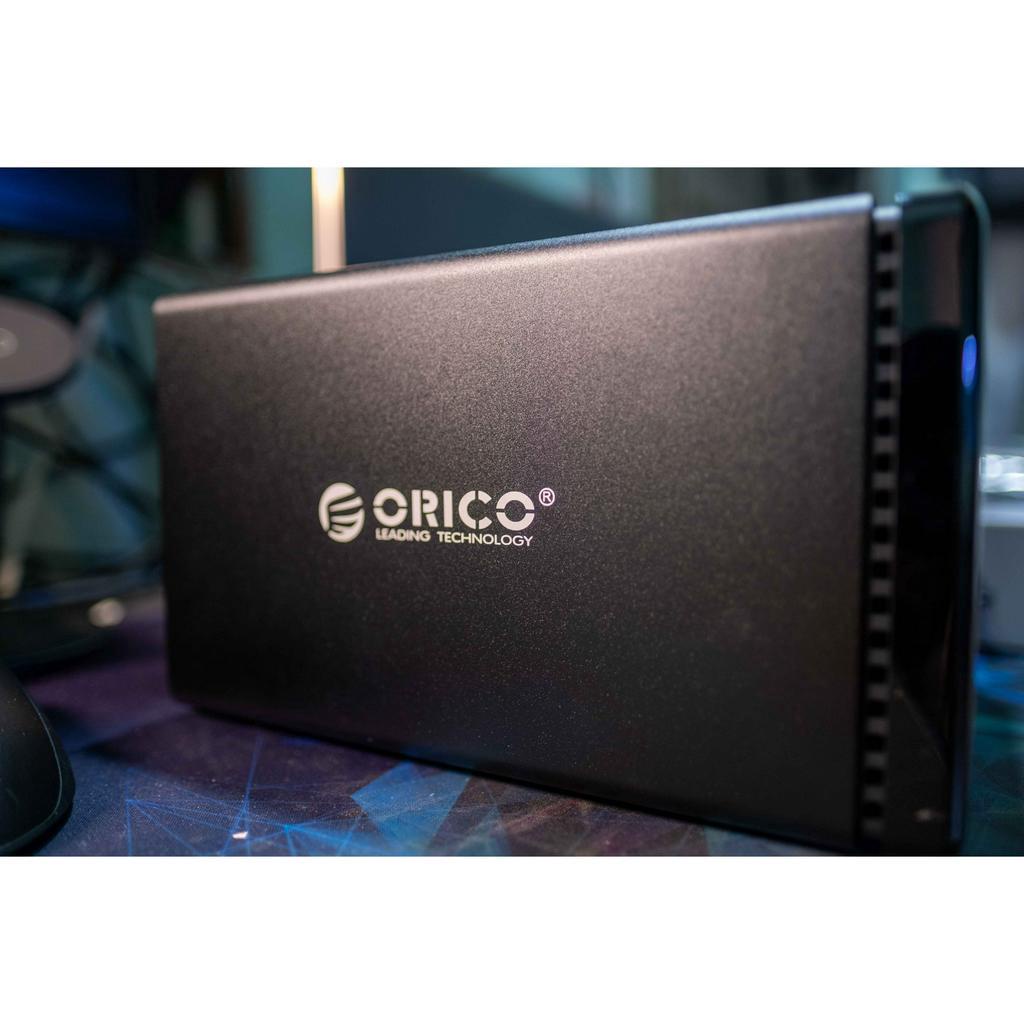 Hộp ổ cứng 5 khay 3.5'' USB 3.0 ORICO NS500U3-BK (Đen)