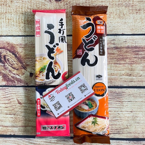 Mì Udon khô Nhật Bản hương vị ẩm thực truyền thống gói 200G