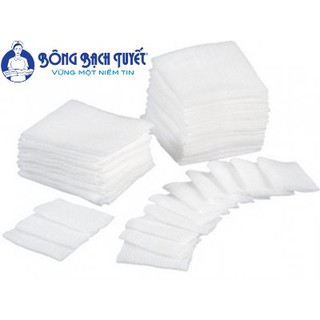 Bông y tế cắt miếng vệ sinh em bé 1kg