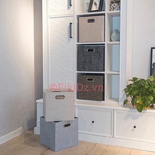 Hộp đựng đồ gấp gọn vải polyester cao cấp vnxk