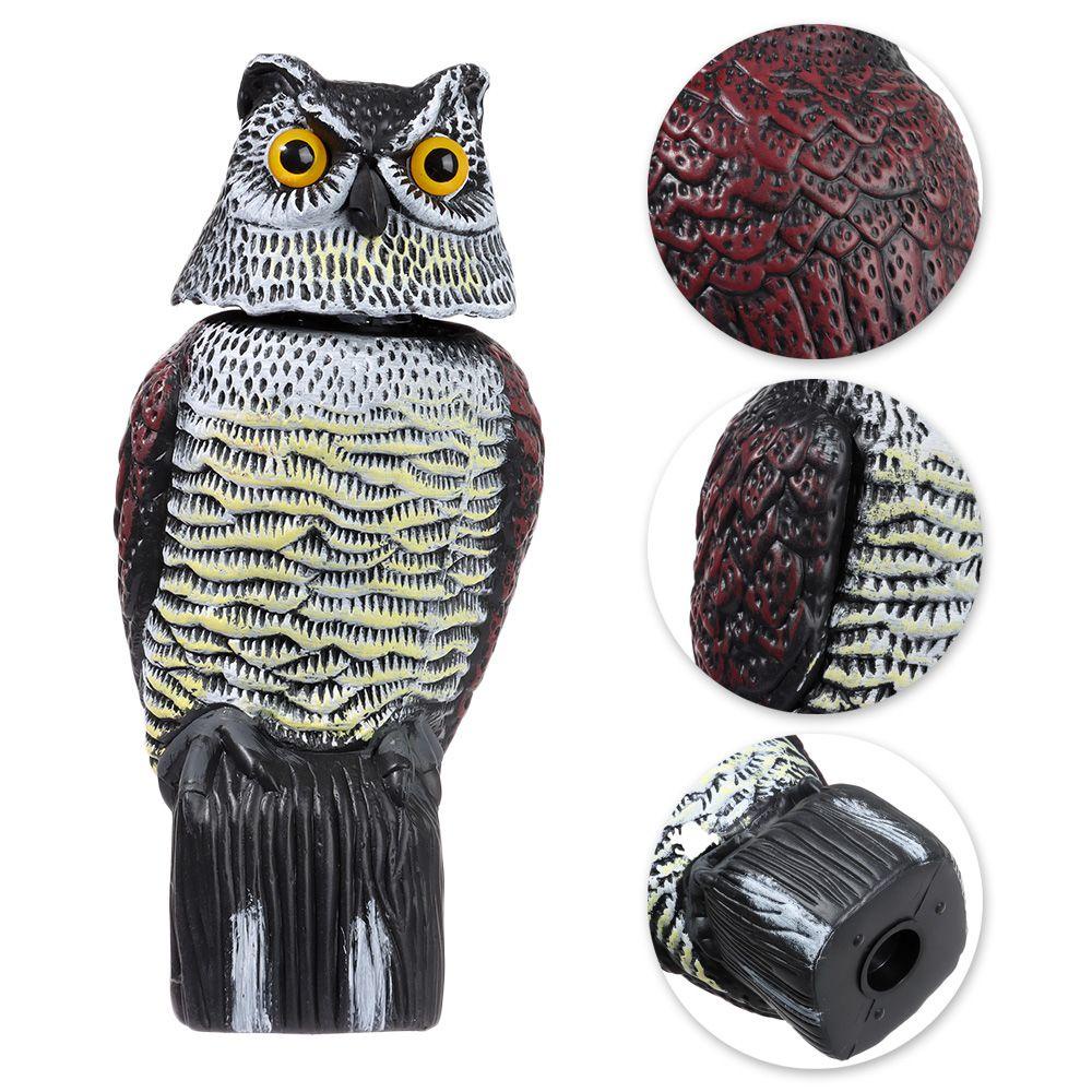 Cú Mèo Giải Trí Sống Động Như Thật Đuổi Chim Kiểm Soát Côn Trùng