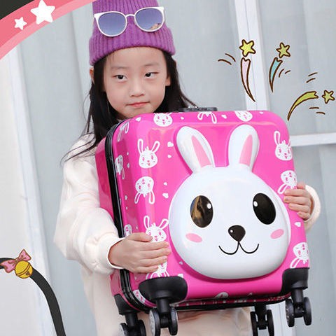vali du lịch cho bé 🍓SIÊU RẺ 𝟐𝟎𝟐𝟏 🍓valy kéo trẻ em đựng đồ hành lí xách tay 18 inch nhỏ nhẹ